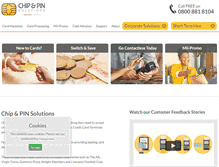 Tablet Screenshot of chipandpinsolutions.co.uk